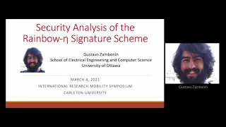 Session E1 Kinematic Equations Signature Scheme Virtual Sickness Career Reflections -
