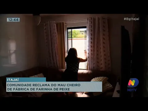 Comunidade reclama de mau cheiro de fábrica de farinha de peixe em Itajaí