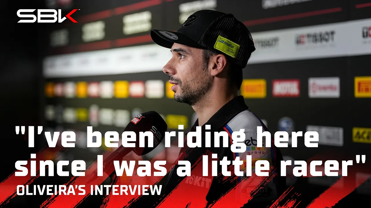 FULL INTERVIEW🎙️: Oliveira talks feelings ahead of his home round ✨ | 2026 #EstorilWorldSBK 🇵🇹