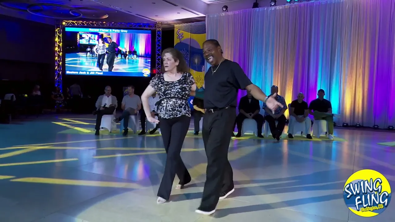 Swing Fling 2023 Masters Jack & Jill Ronald Fisher & Patty Gray