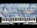 9 Fancy Fauxbourdons in Romantic Styles practice concepts and tutorials