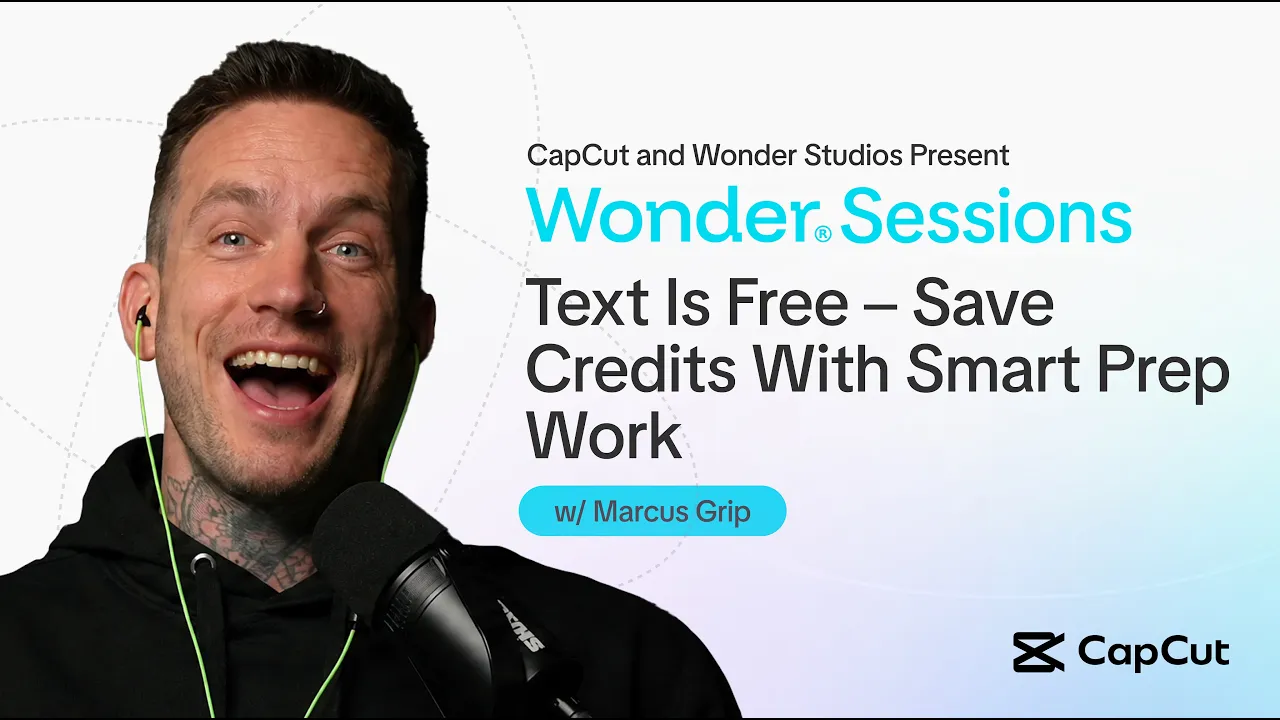 How to Budget Video Studio Credits | CapCut Wonder Sessions