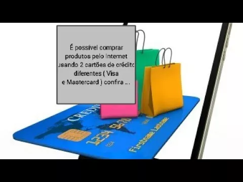 DICAS# COMO COMPRAR PELA INTERNET COM 2 CARTÕES DE CRÉDITO