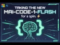 Taking the new MAI-Code-1-Flash Model for a Spin in Copilot CLI