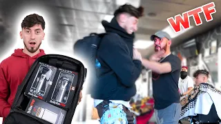 Smashing Barber s Machines Then Giving Them A New One