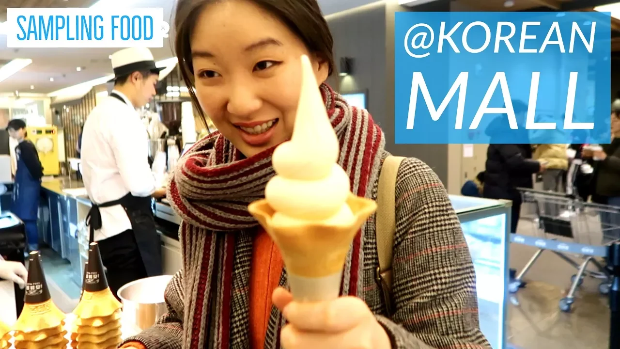 Spending $10 at a Korean Mall (Food Court)