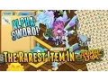 What Is The Rarest Item In Animal Jam - The Alpha Sword 1 000 BLACK LONG SPIKES