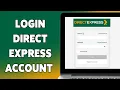 How To Login Direct Express Account 2025 Direct Express Sign Guide