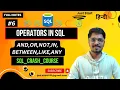 Operators In SQL Arithmetic Comparison Logical Bitwise IN BETWEEN LIKE ANY Hindi