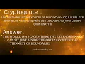 Cryptoquote Answer For December 08 2022