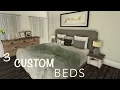 How to Make CUSTOM BEDS Bloxburg