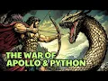 The War of Apollo and Python Apollo Slays the Giant Serpent - The Wars of Greek Mythology