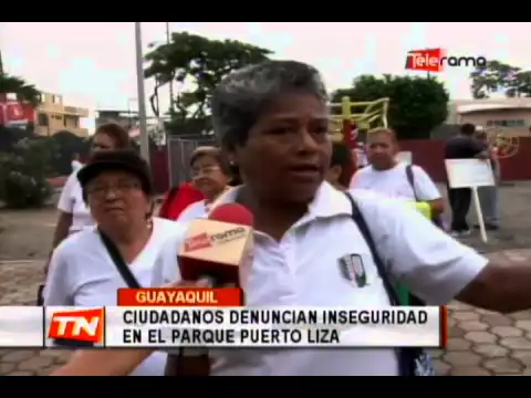 Ciudadanos denuncian inseguridad en el parque Puerto Liza