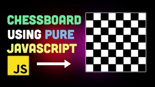 How to create a pattern using pure JavaScript Interview question