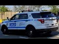 NYPD 23RD PCT Responding On 1st Ave In El Barrio East Harlem Manhattan New York City