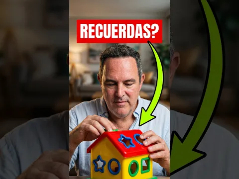 Recuerdas este juego de niños. Juego de niños que tenía que meter figuras dentro de una casita ￼