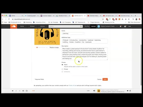 Download MP3 Uploading a Podcast Episode as MP3 to SoundCloud