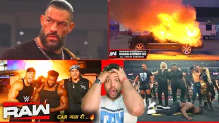 Roman ki CAR JALA DI?! 🔥 Parking Lot Mai Royce Ka Aatank | Roman Reigns FURIOUS | WWE RAW 2026