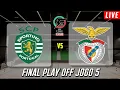 Download Lagu SPORTING X BENFICA | EM DIRETO FUTSAL FINAL PLAY-OFF LIGA PLACARD FUTSAL JOGO5