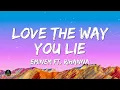 Download Lagu Eminem - Love The Way You Lie (Lyrics) ft. Rihanna