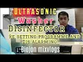 ultrasonic washer disinfector(steelco)resetting and disalarming