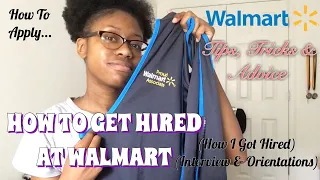 How To Get Hired At Walmart Interview Orientation Tips Tricks Advice ItsMsTiffanyRe G