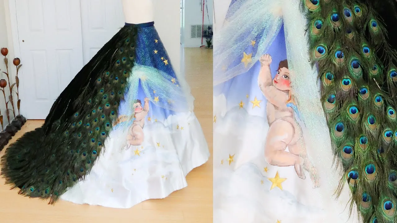Making a Charles Worth Peacock Gown | Part Two