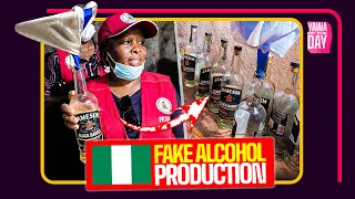 EI! 😳😳 They’re producing and selling FAKE ALCOHOL in Nigeria?!