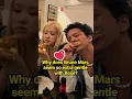 Download Lagu Why does Bruno Mars seem so extra gentle with Rosé?  #celebrity #BrunoMars #Rosé