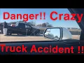 Daily driving S550 GT To work crazy Truck Accident