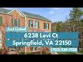 6238 Levi Ct Home for Sale Springfield VA 22150