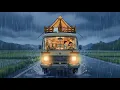 Lagu A Rainy Road Trip With Family⛈ Studio Ghibli Style