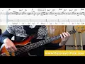 Linda Ronstadt You're no good Bass Cover Tabs Score Notation Chords Transcription