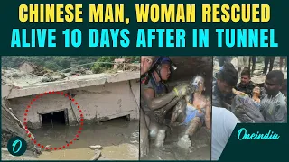 Nepal Flood UNSEEN Video: Chinese Man and Woman FOUND Alive 10 Days After Inside Tunnel