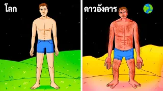 ทำไมผิวหนังของมนุษย์อาจเปลี่ยนเป็นสีส้มหากอาศัยอยู่บนดาวอังคาร