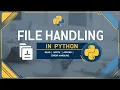 Part 4 Master File Handling in Python Read Write Append Error Handling Explained