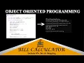 Bill Calculator - Java coding