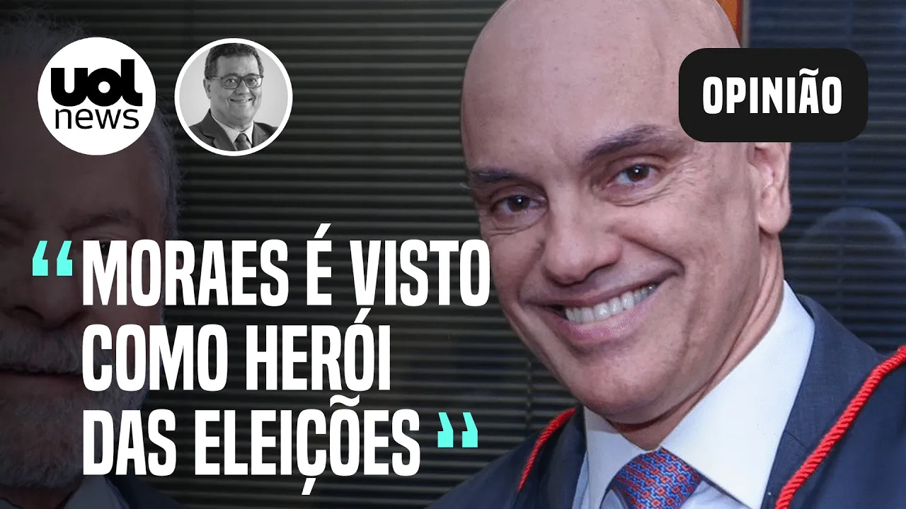 Moraes está com a bola cheia no meio político e é visto como herói das eleições | Tales Faria