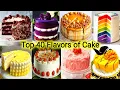 40 Types of Cake Flavors Name Different Cake Flavors Name Cake Flavours Name List