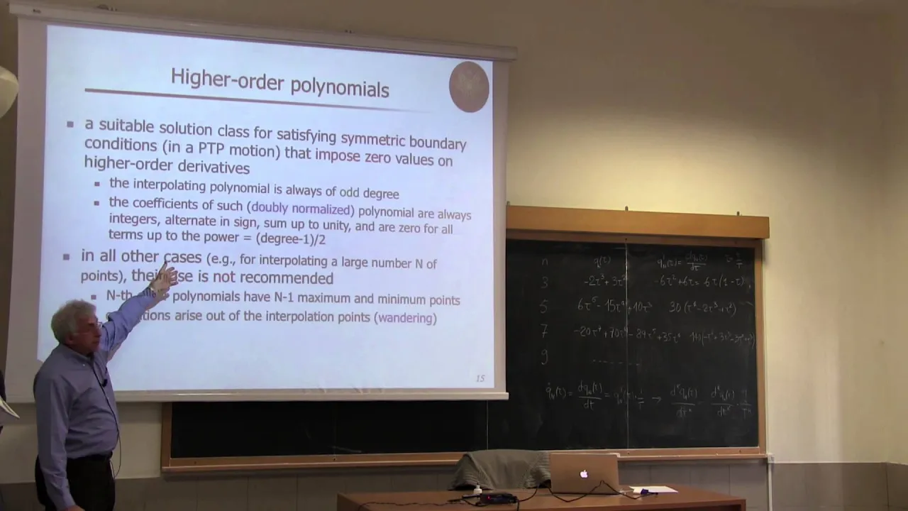 Robotics 1 - Prof. De Luca Lecture 28 (12 Dec 2014)