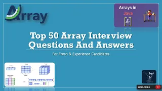 Arrays Interview Questions Answers Top Best 50 Q A for Arrays Coding Interview Tips