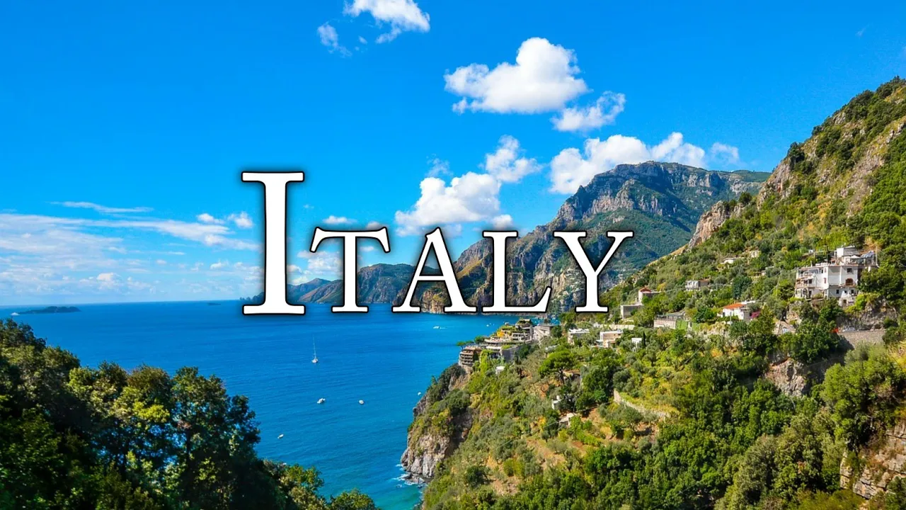 Italy 4K - Scenic Relaxation Video With Calming Music