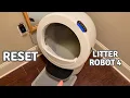 How to Reset Cat Litter Robot 4 and Vacation Results