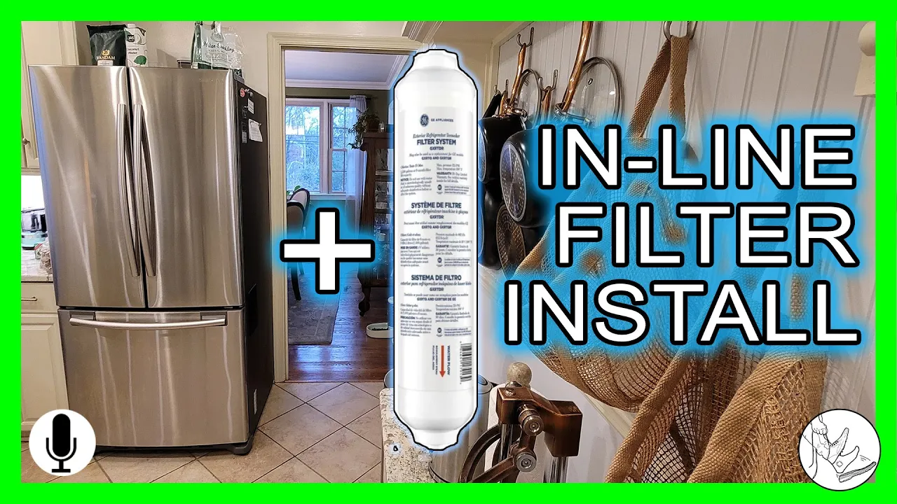 How to Install an In-Line Water Filter for a Refrigerator Ice Maker