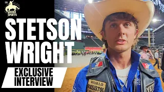 Stetson Wright Reflects on Winning BULL RIDING CHAMPIONSHIP at American Rodeo 2026
