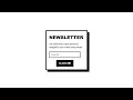 Build a Modern Newsletter Card with HTML CSS