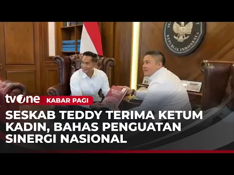 Ketum Kadin Bertemu dengan Seskab Teddy Bahas Penguatan Sinergi Pemerintah dan Dunia Usaha
