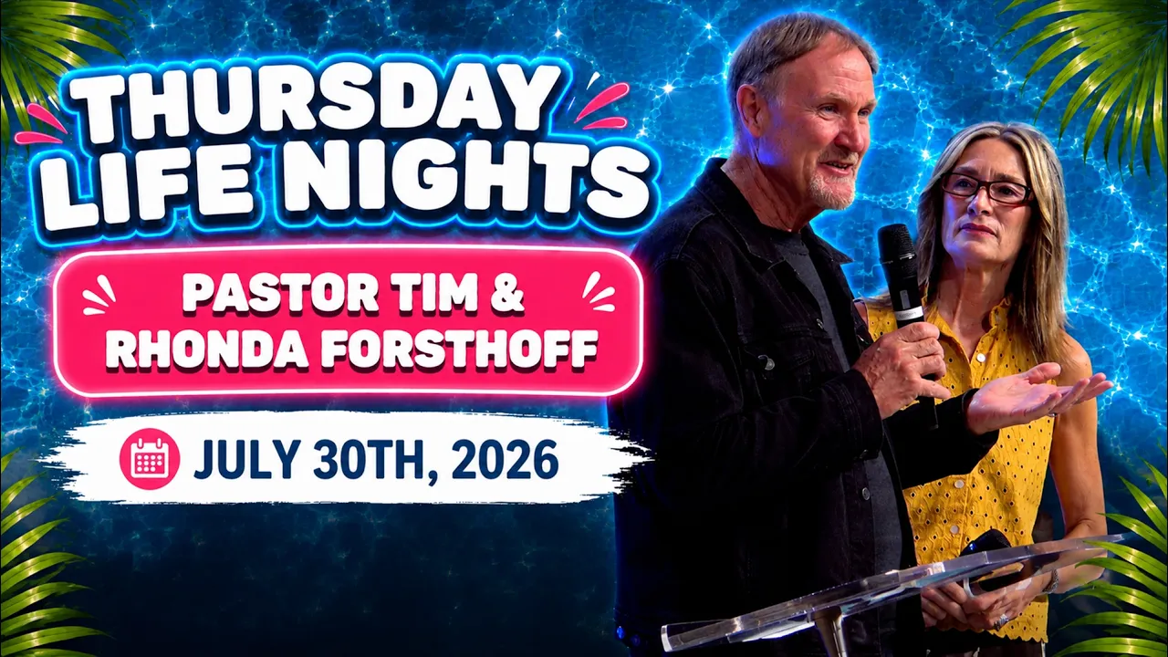 Tim and Rhonda Forsthoff // July 30, 2026 // 7:00 PM