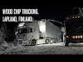 POV Wood Chip Trucking - Kittilä, Finland. 