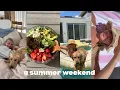 Download Lagu SUMMER WEEKEND VLOG: pool day, bowling, kitchen reno tour, lululemon haul, date night at home